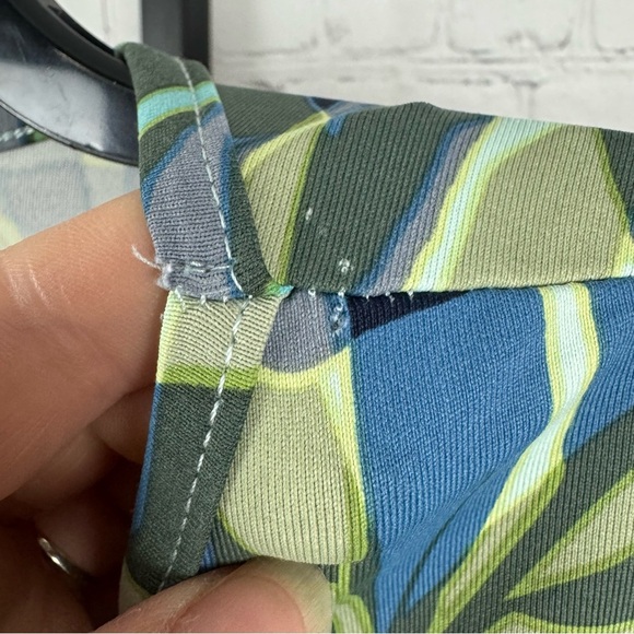 Hang Ten Palm Tree Long Sleeve Swim Top Rashguard UV 50 Size XL - Picture 6 of 6